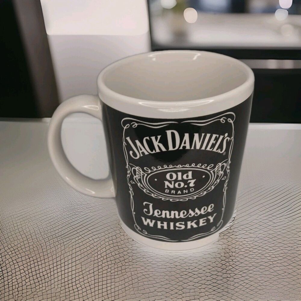 JACK DANIEL'S OLD NO 7 TENNESSEE WHISKEY LOGO COFFEE CUP COLLECTIBLE